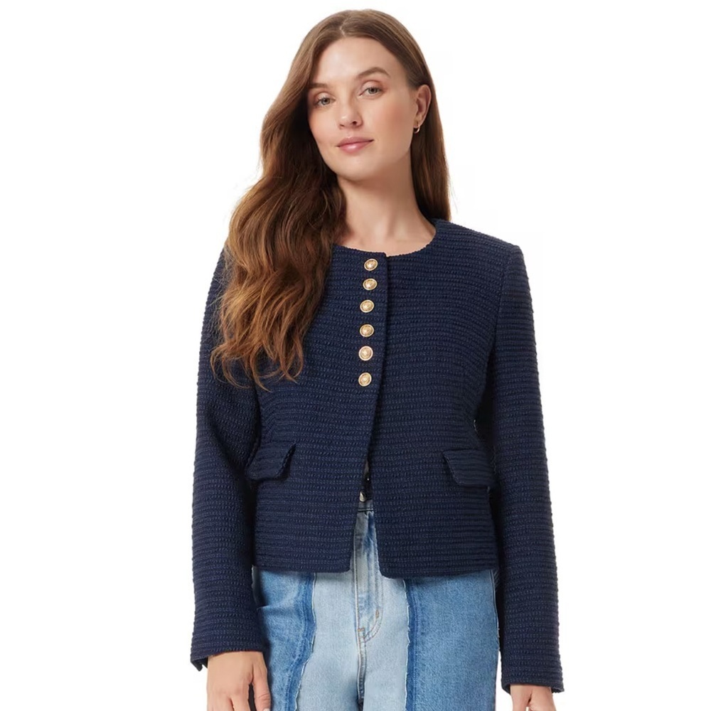 Sam Edelman Women’s Navy Olive Blazer  size Medium NWT
